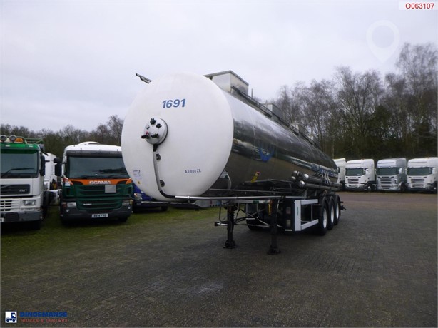 1996 MAISONNEUVE CHEMICAL TANK INOX L4BH 29.8 M3 /  1 COMP Used Chemical Tanker Trailers for sale
