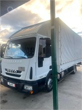 2015 IVECO EUROCARGO 75E21 Used Curtain Side Trucks for sale