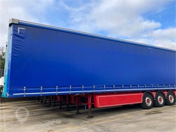 2017 SDC 13.5 m Used Curtain Side Trailers for sale