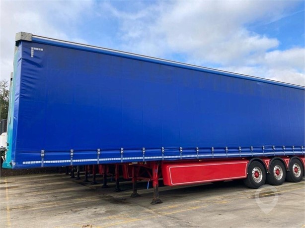 2017 SDC 13.5 m Used Curtain Side Trailers for sale
