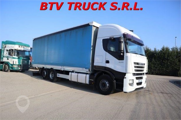 2011 IVECO STRALIS 450 Used Curtain Side Trucks for sale