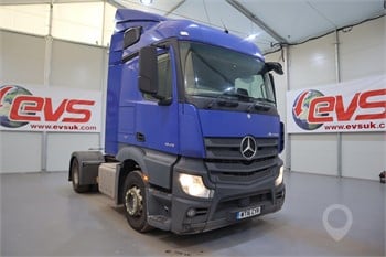Mercedes-Benz ACTROS MP5 1845 *EURO 6* STREAMSPACE 4X2 LOW RIDE TRACTOR  UNIT truck tractor for sale United Kingdom Cliffe Hill Depot Beveridge Lan,  FD36831