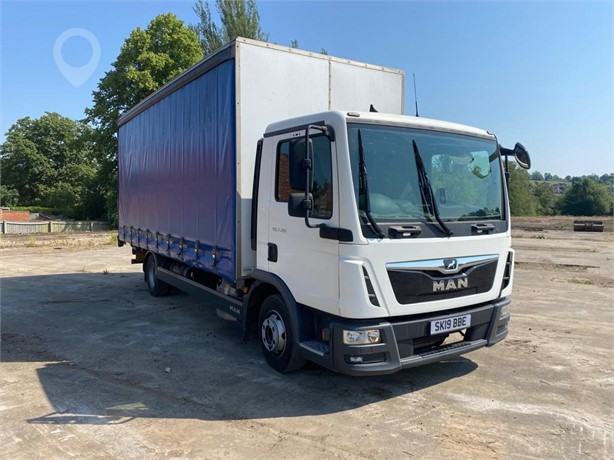 2019 MAN TGL 7.190 Used Curtain Side Trucks for sale