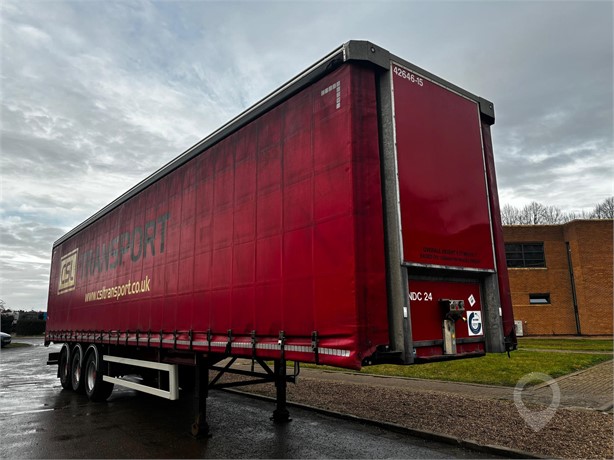 2014 SDC CURTAINSIDE TRAILER Used Standard Flatbed Trailers for sale