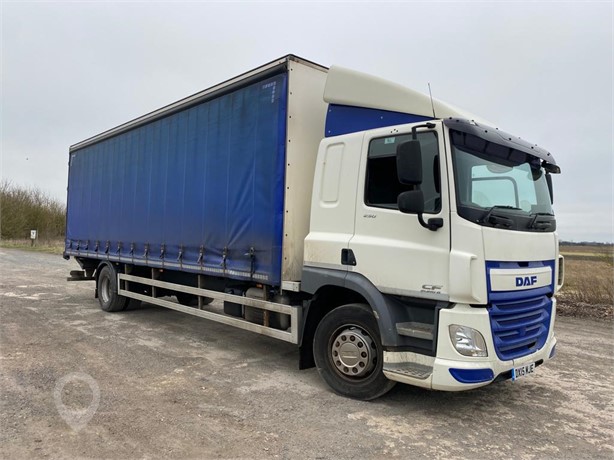 2015 DAF CF250 Used Curtain Side Trucks for sale