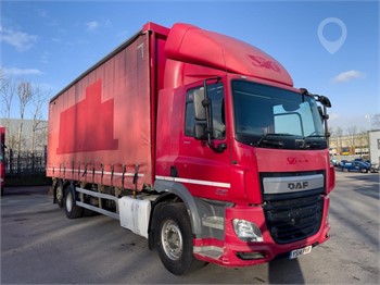 2014 DAF CF290 Used Curtain Side Trucks for sale