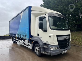 2017 DAF LF260 Used Curtain Side Trucks for sale