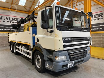 2008 DAF CF75.310 Used Tractor with Crane for sale