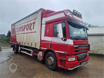 2011 DAF CF75.360 Used Curtain Side Trucks for sale