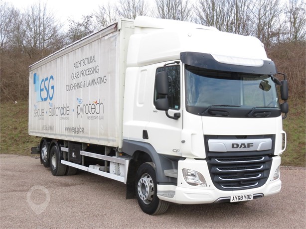 2018 DAF CF320 Used Curtain Side Trucks for sale