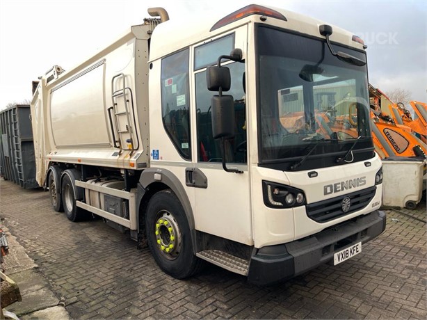 2018 DENNIS EAGLE ELITE Used Müllwagen Kommunalfahrzeuge zum verkauf
