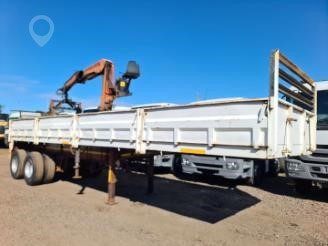 1997 HENRED FRUEHAUF Used Dropside Flatbed Trailers for sale