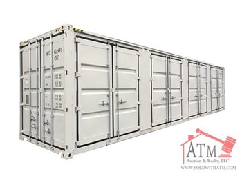 NEW/ONE TRIP 40' HIGH CUBE MULTI-DOOR CONTAINER Used Other upcoming auctions