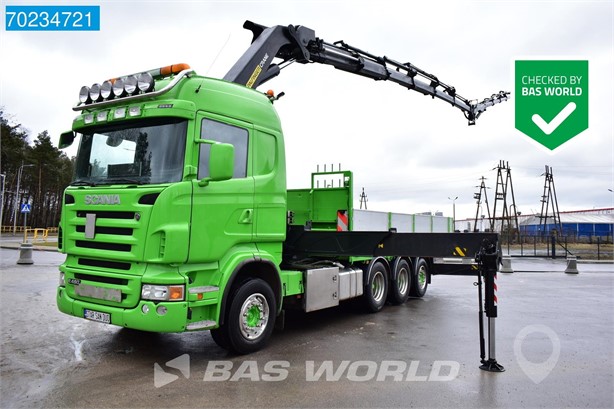 2009 SCANIA R480 Used Standard Flatbed Trucks for sale