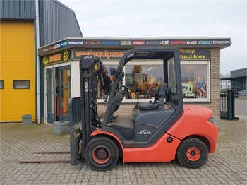 2014 LINDE H30D Used Pneumatic Tyre Forklifts for sale