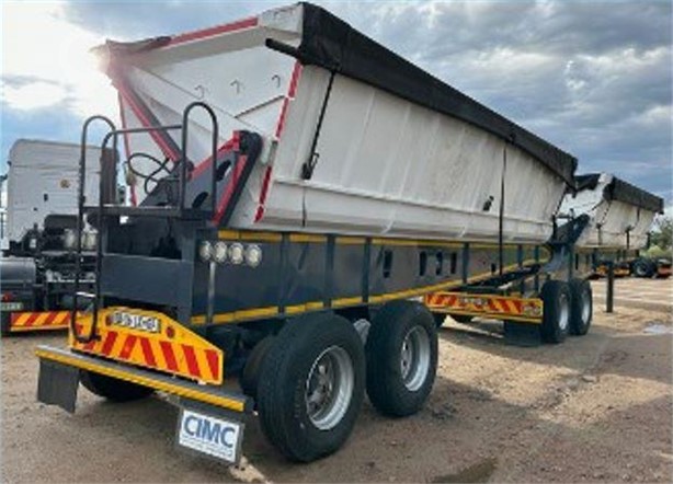 2011 TOP TRAILER 40 CUBE SIDETIPPER LINK Used Tipper Trailers for sale