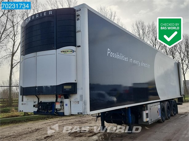2007 PACTON CARRIER VECTOR 1850 3 AXLES NL-TRAILER LIFT+LENKAC Used Other Refrigerated Trailers for sale