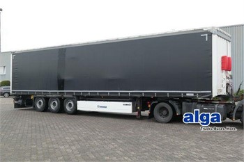 2018 KRONE SD, EDSCHA, RSAB-SYSTEM,PALETTENKASTEN,LUFT-LIFT Used Curtain Side Trailers for sale
