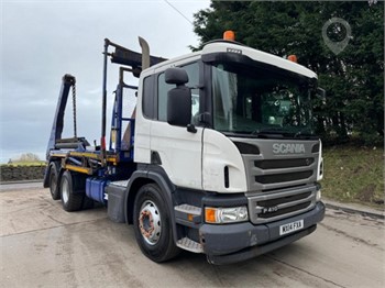 2014 SCANIA P410 Used Skip Loaders for sale