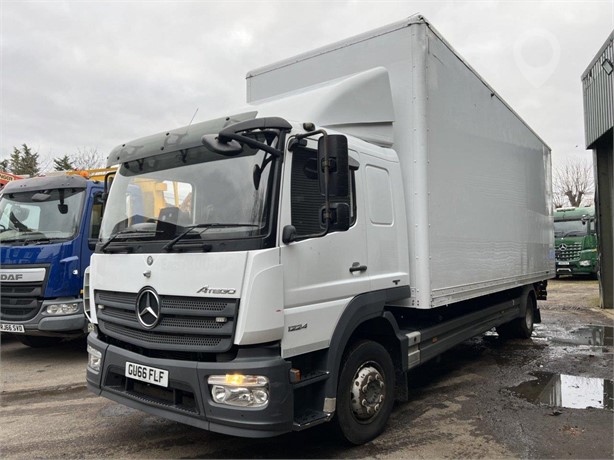 2016 MERCEDES-BENZ ATEGO 1224 Used Box Trucks for sale