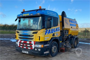 2017 SCANIA P250 Used Sweeper Municipal Trucks for sale