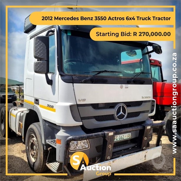 2012 MERCEDES-BENZ ACTROS 3550 Used Tractor with Sleeper for sale
