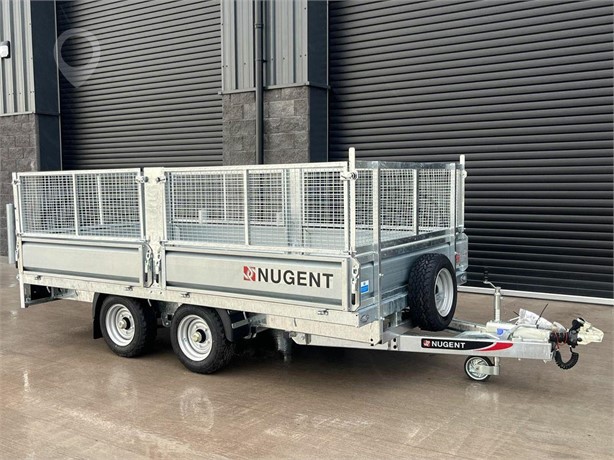 2023 NUGENT ENGINEERING F3720H TWIN AXLE Used Dropside Flatbed Trailers for sale