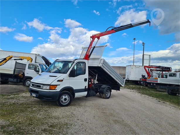 2002 IVECO DAILY 35C11 Used Tipper Crane Vans for sale