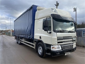 2011 DAF CF75.310 Used Curtain Side Trucks for sale