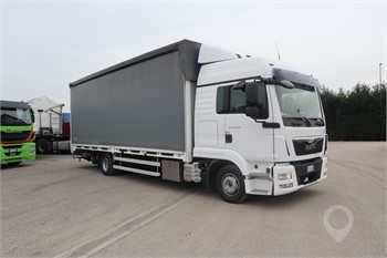2014 MAN TGL 12.250 Used Curtain Side Trucks for sale