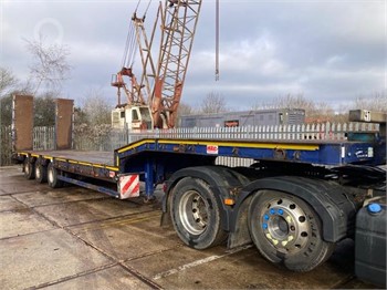 2016 MAC TRAILER MFG TRIAXLE STEPFRAME Used Low Loader Trailers for sale