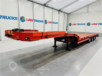 2010 DENNISON TRI AXLE MACHINERY CARRIER LOWLOADER Used Standard Flatbed Trailers for sale