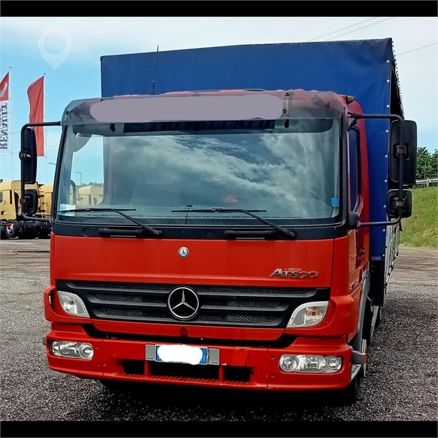 2007 MERCEDES-BENZ ATEGO 818 Used Curtain Side Trucks for sale