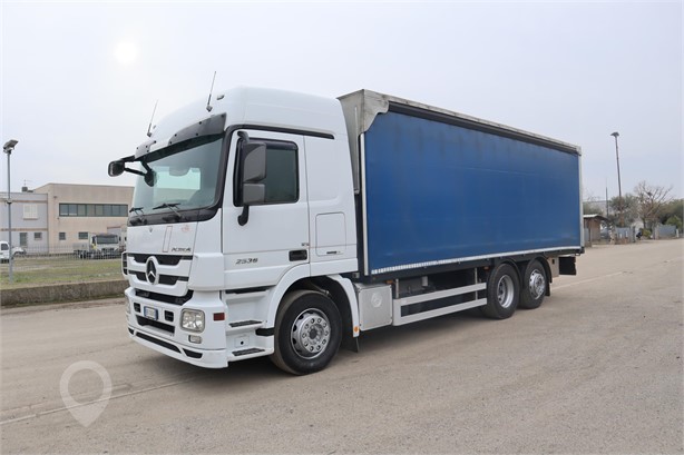 2011 MERCEDES-BENZ ACTROS 2536 Used Curtain Side Trucks for sale