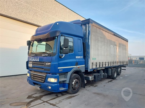 2009 DAF CF85.460 Used Curtain Side Trucks for sale