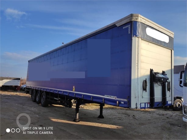 2018 SCHWARZMÜLLER J Used Curtain Side Trailers for sale