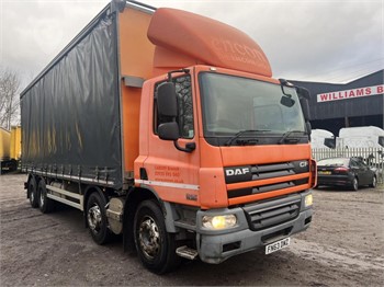 2013 DAF CF75.250 Used Curtain Side Trucks for sale