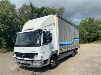 2008 MERCEDES-BENZ ATEGO 818 Used Curtain Side Trucks for sale