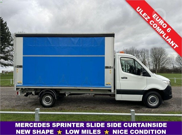 2019 MERCEDES-BENZ SPRINTER 314 Used Curtain Side Vans for sale