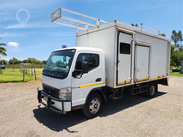2017 MITSUBISHI FUSO FE7-136 Used Box Trucks for sale