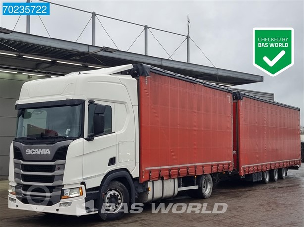 2019 SCANIA R450 Used Curtain Side Trucks for sale