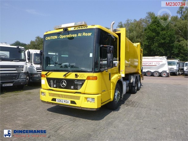 2012 MERCEDES-BENZ ECONIC 2633 Used Refuse Municipal Trucks for sale