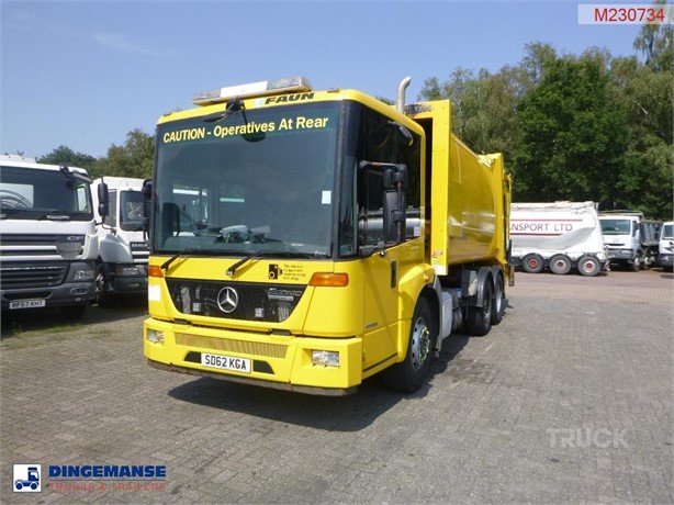 2012 MERCEDES-BENZ ECONIC 2633 Used Müllwagen Kommunalfahrzeuge zum verkauf