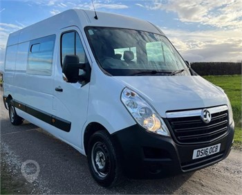 2016 VAUXHALL MOVANO Used Panel Vans for sale