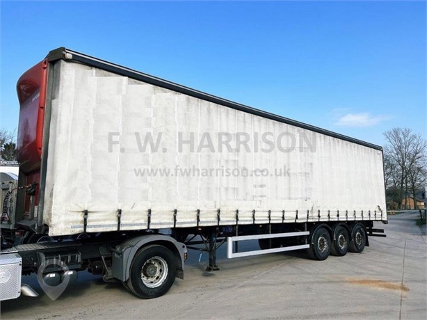 2012 CARTWRIGHT TRI AXLE 13.6 METER CURTAIN SIDER TRAILER Used Curtain Side Trailers for sale