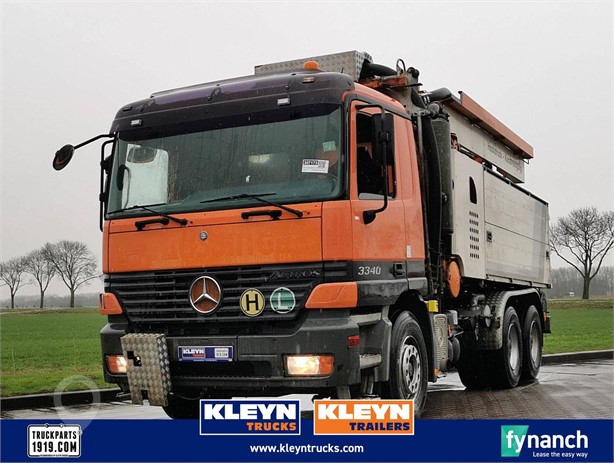 1999 MERCEDES-BENZ ACTROS 3340 Used Vacuum Municipal Trucks for sale