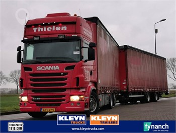 2012 SCANIA R480 Used Curtain Side Trucks for sale