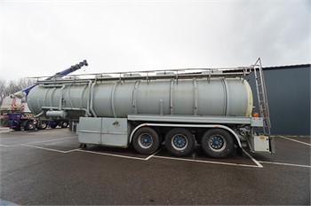 1992 DIJKSTRA 3 AXLE VACUUM TANK TRAILER 36 M3 Used Other Tanker Trailers for sale