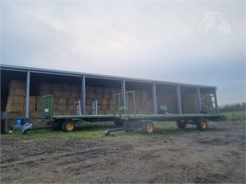MERRICK LOGGIN TRAILERS FLATBED TRAILER 32 Used Other Ag Trailers for sale
