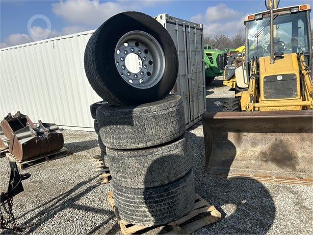 4 MICHELIN 445/50R22.5 Used Wheel Truck / Trailer Components auction results
